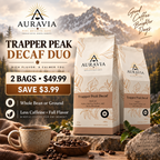Auravia Trapper Peak Decaf Duo mountain lifestyle